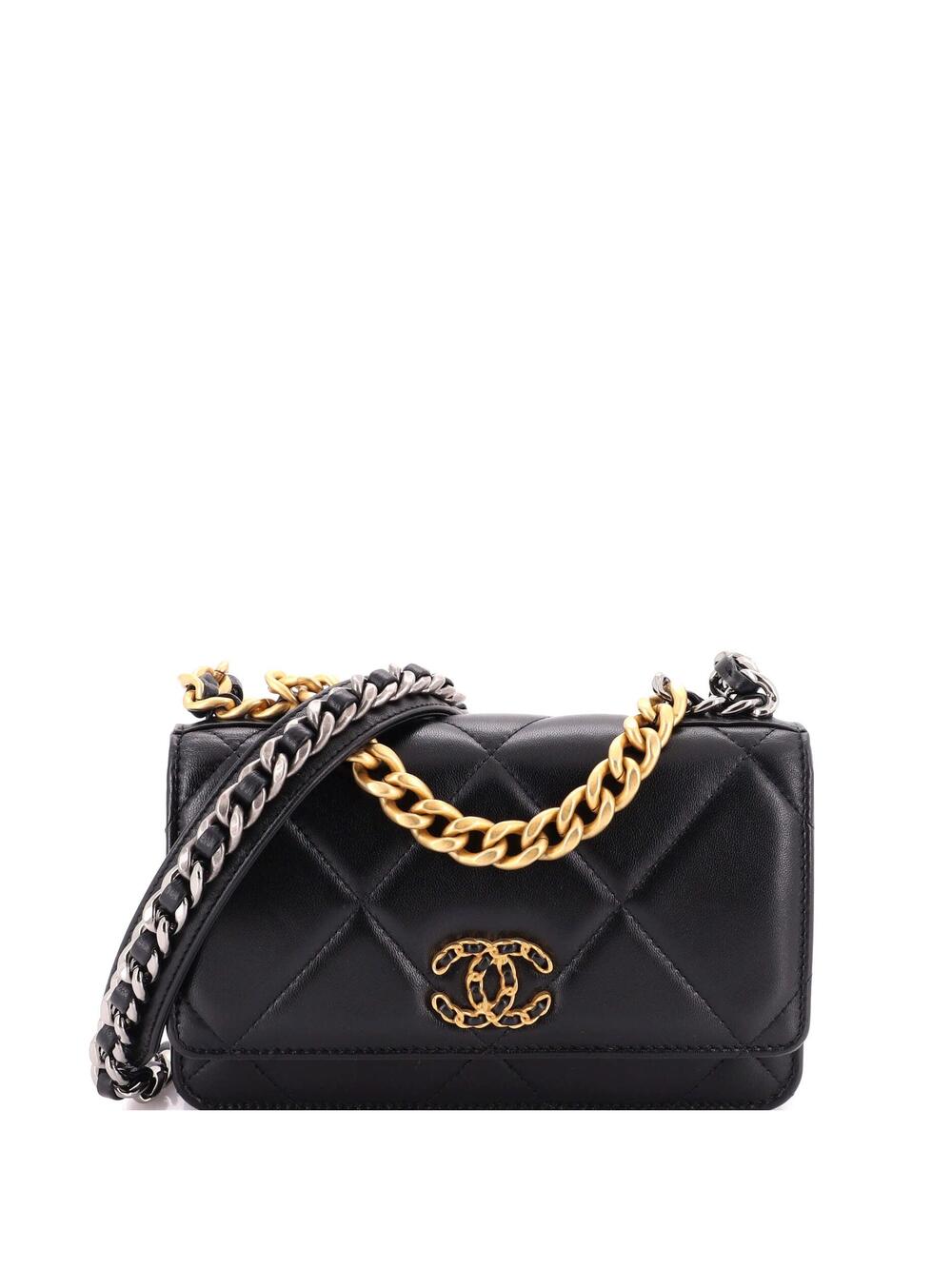 Chanel 19 Wallet On Chain Quilted #371233C41B